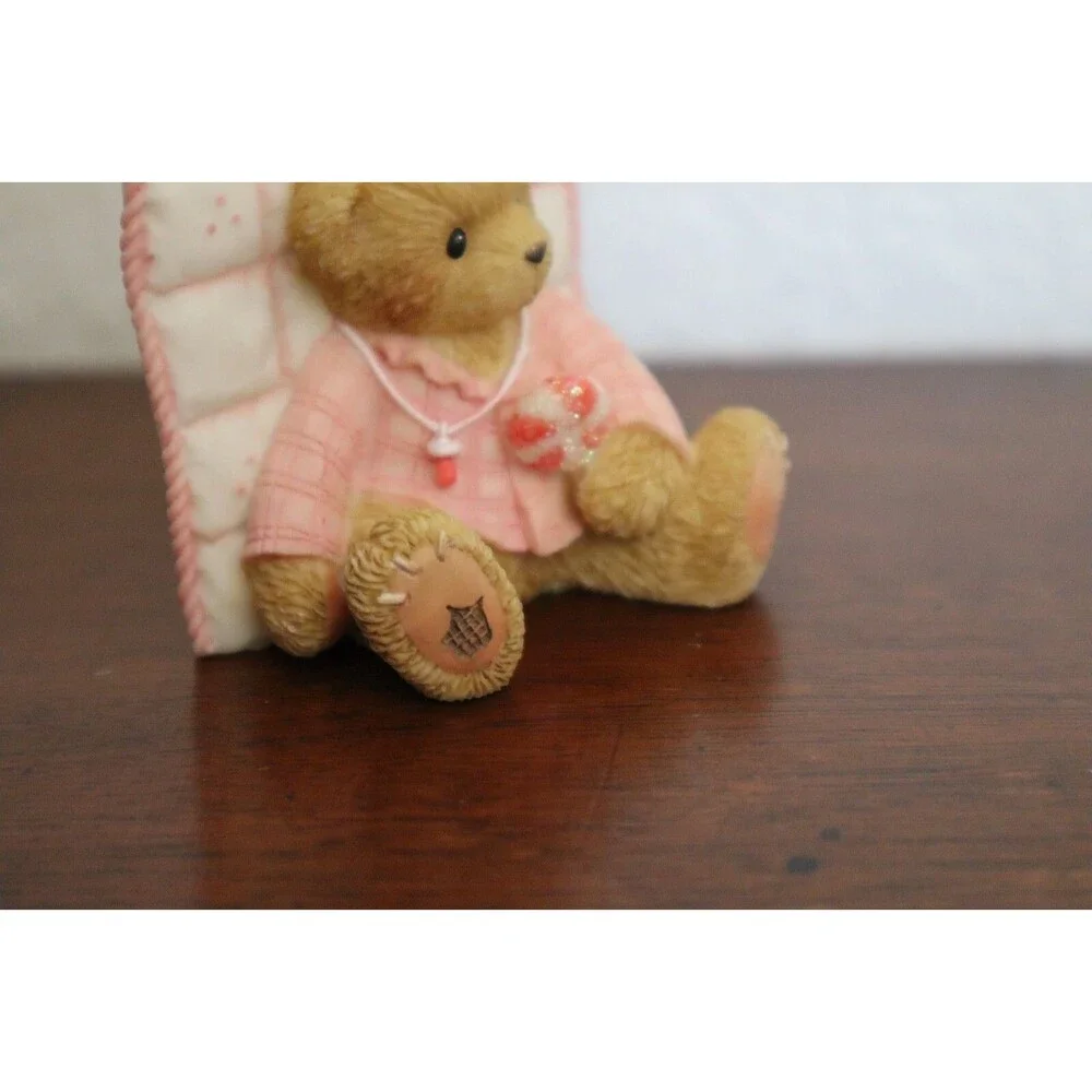 Cherished Teddies Christmas Wishes For A Sweet Little One Baby Girl Ornament